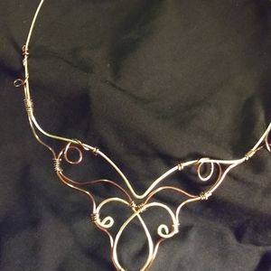 Omega necklace All copper light and dark shades
